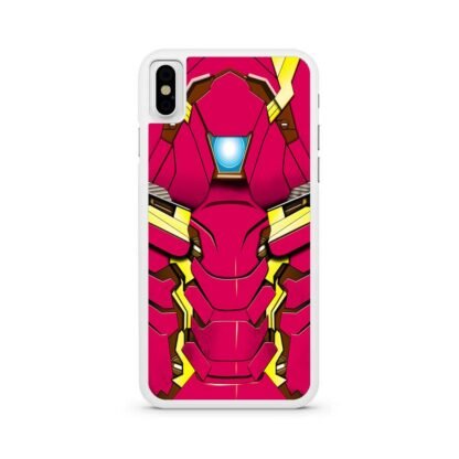 Mecha Red Armor Blue Core iPhone X / XR / XS / XS Max Case - Image 2