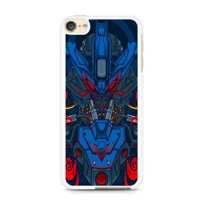 Mecha Red Blue Armor Cover iPod Touch 6 / 7 Case - Image 2