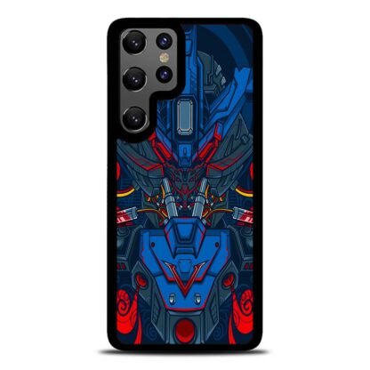 Mecha Red Blue Armor Cover Samsung Galaxy S25 / S25 Plus / S25 Ultra Case