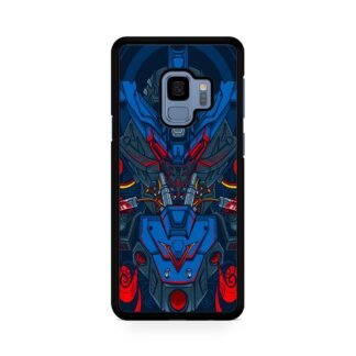 Mecha Red Blue Armor Cover Samsung Galaxy S9 / S9 Plus Case