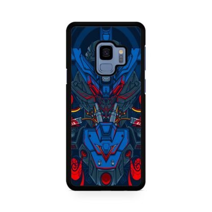 Mecha Red Blue Armor Cover Samsung Galaxy S9 / S9 Plus Case