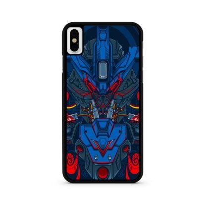 Mecha Red Blue Armor Cover iPhone X / XR / XS / XS Max Case