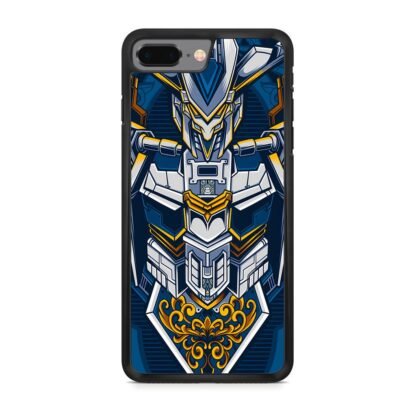 Mecha Torso Armor Gold Blue iPhone 7 Plus / 8 Plus Case