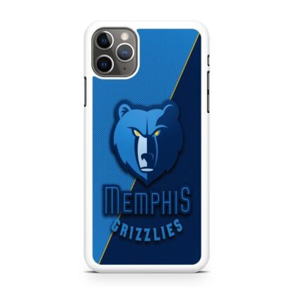 Memphis Grizzlies Carbon Logo iPhone 15 / 15 Plus / 15 Pro / 15 Pro Max Case - Image 2