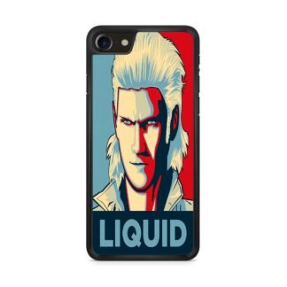 Metal Gear Solid Liquid Snake Blue Red iPhone 7 / 8 / SE 2020 / SE 2022 Case