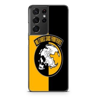 Metal Gear Solid Militaires Sans Frontieres Logo Samsung Galaxy S21 / S21 Plus / S21 Ultra / S21 FE Case