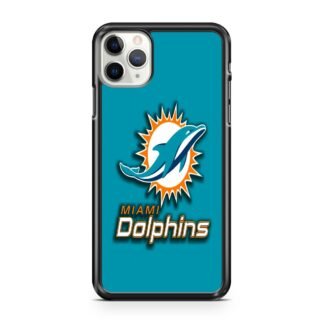 Miami Dolphins Sky Blue Logo iPhone 12 / 12 Pro / 12 Pro Max / 12 Mini Case