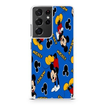 Mickey Mouse Blue Cover Samsung Galaxy S21 / S21 Plus / S21 Ultra / S21 FE Case - Image 2