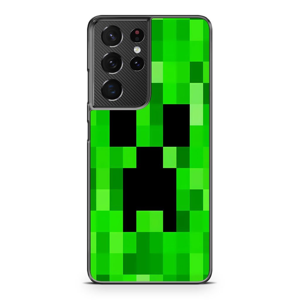Minecraft Creeper Samsung Galaxy S21 / S21 Plus / S21 Ultra / S21 FE Case