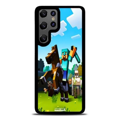 Minecraft Diamond Warrior Samsung Galaxy S25 / S25 Plus / S25 Ultra Case