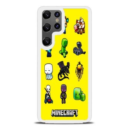 Minecraft Mini Characters Samsung Galaxy S25 / S25 Plus / S25 Ultra Case - Image 2