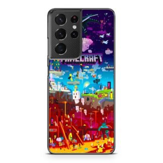 Minecraft World Samsung Galaxy S21 / S21 Plus / S21 Ultra / S21 FE Case