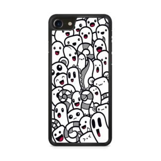 Mini Monster Black White iPhone 7 / 8 / SE 2020 / SE 2022 Case