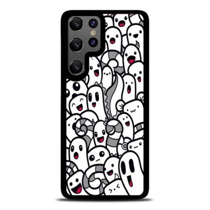 Mini Monster Black White Samsung Galaxy S24 / S24 Plus / S24 Ultra / S24 FE Case