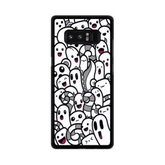 Mini Monster Black White Samsung Galaxy Note 8 Case