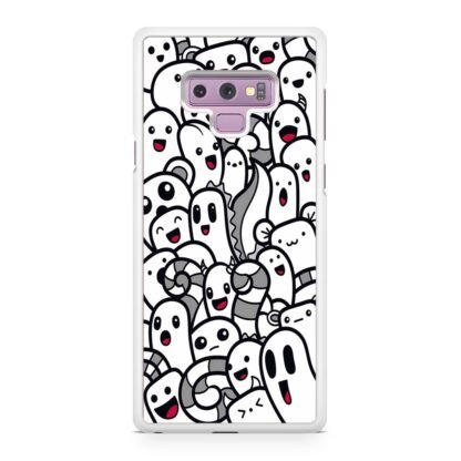 Mini Monster Black White Samsung Galaxy Note 9 Case - Image 2