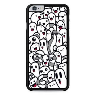 Mini Monster Black White iPhone 6 / 6S / 6 Plus / 6S Plus Case