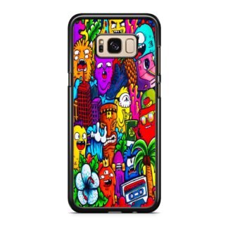 Mini Monster Doodle Collage Samsung Galaxy S8 / S8 Plus Case