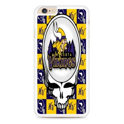 Minnesota Vikings Skull Logo iPhone 6 / 6S / 6 Plus / 6S Plus Case - Image 2