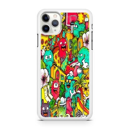 Monster Kid Doodle iPhone 12 / 12 Pro / 12 Pro Max / 12 Mini Case - Image 2