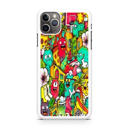 Monster Kid Doodle iPhone 14 / 14 Plus / 14 Pro / 14 Pro Max Case - Image 2