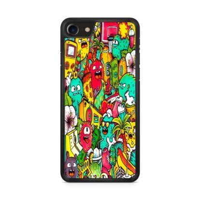 Monster Kid Doodle iPhone 7 / 8 / SE 2020 / SE 2022 Case