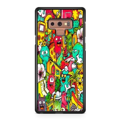Monster Kid Doodle Samsung Galaxy Note 9 Case