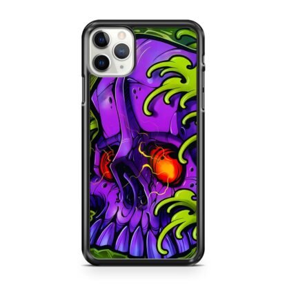 Monster Skull Green Slime iPhone 12 / 12 Pro / 12 Pro Max / 12 Mini Case