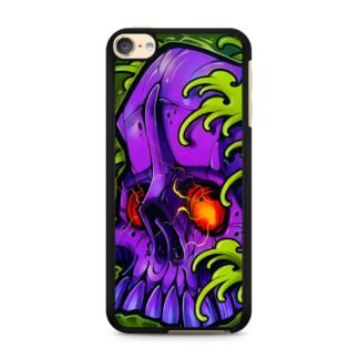 Monster Skull Green Slime iPod Touch 6 / 7 Case