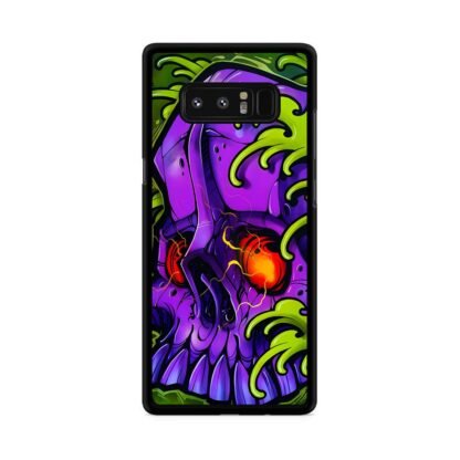 Monster Skull Green Slime Samsung Galaxy Note 8 Case
