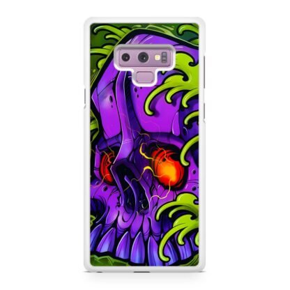 Monster Skull Green Slime Samsung Galaxy Note 9 Case - Image 2