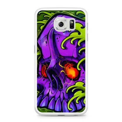 Monster Skull Green Slime Samsung Galaxy S6 / S6 Edge / S6 Edge Plus Case - Image 2
