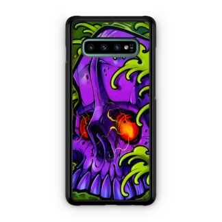 Monster Skull Green Slime Samsung Galaxy S10 / S10e / S10 Plus / S10 5G Case