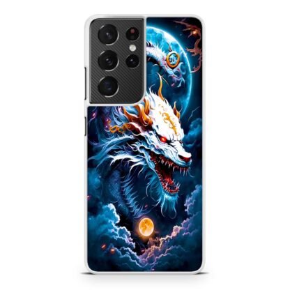 Moon Dragon Shenlong Cover Samsung Galaxy S21 / S21 Plus / S21 Ultra / S21 FE Case - Image 2