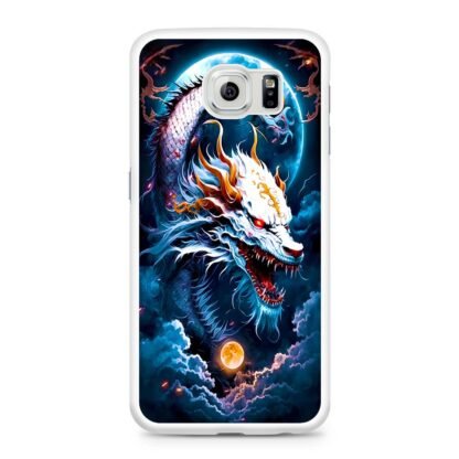 Moon Dragon Shenlong Cover Samsung Galaxy S6 / S6 Edge / S6 Edge Plus Case - Image 2