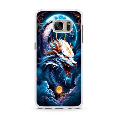 Moon Dragon Shenlong Cover Samsung Galaxy S7 / S7 Edge Case - Image 2
