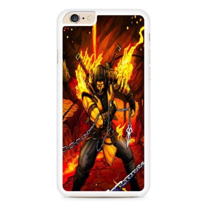 Mortal Kombat Scorpion Hellfire iPhone 6 / 6S / 6 Plus / 6S Plus Case - Image 2