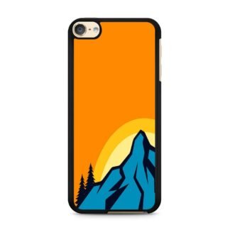 Mountain Hiking Vector iPod Touch 6 / 7 Case