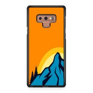 Mountain Hiking Vector Samsung Galaxy Note 9 Case