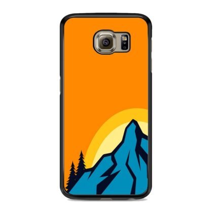 Mountain Hiking Vector Samsung Galaxy S6 / S6 Edge / S6 Edge Plus Case