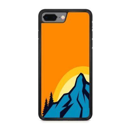 Mountain Hiking Vector iPhone 7 Plus / 8 Plus Case