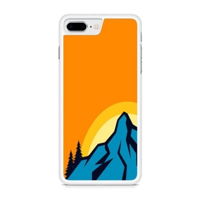Mountain Hiking Vector iPhone 7 Plus / 8 Plus Case - Image 2