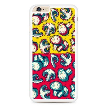 Mushroom Champignon Red Yellow Art iPhone 6 / 6S / 6 Plus / 6S Plus Case - Image 2