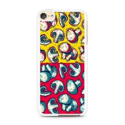Mushroom Champignon Red Yellow Art iPod Touch 6 / 7 Case - Image 2