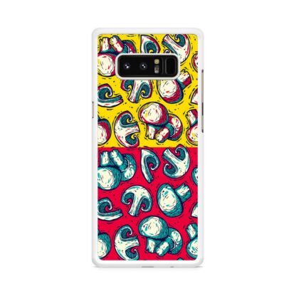 Mushroom Champignon Red Yellow Art Samsung Galaxy Note 8 Case - Image 2
