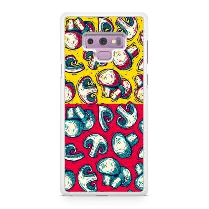 Mushroom Champignon Red Yellow Art Samsung Galaxy Note 9 Case - Image 2