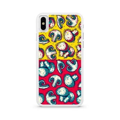 Mushroom Champignon Red Yellow Art iPhone X / XR / XS / XS Max Case - Image 2
