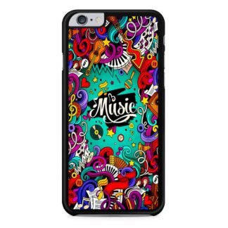 Music Tone Collage Doodle iPhone 6 / 6S / 6 Plus / 6S Plus Case