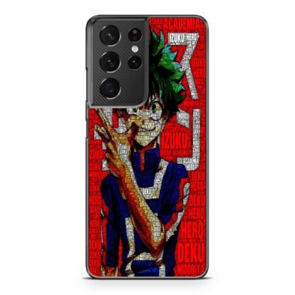 My Hero Academia Midoriya Izuku Collage Samsung Galaxy S21 / S21 Plus / S21 Ultra / S21 FE Case