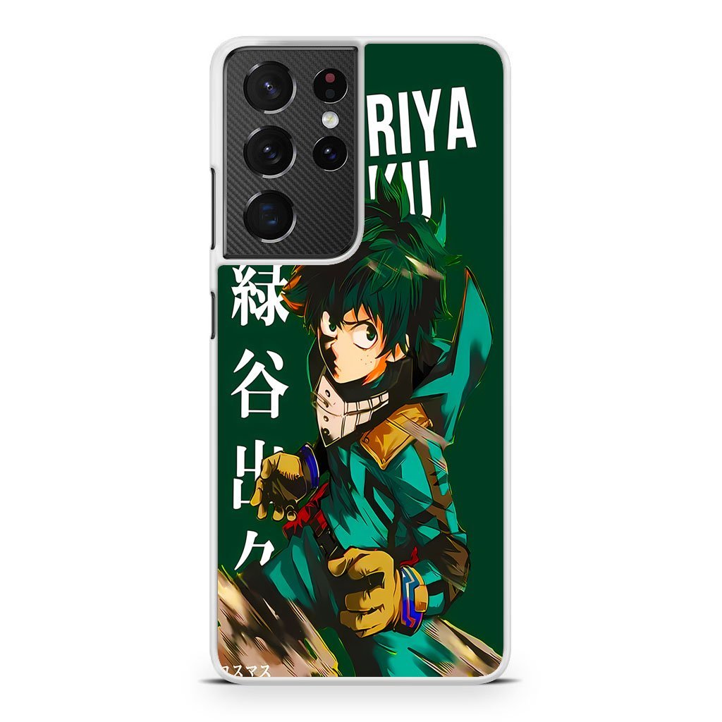 My Hero Academia Midoriya Izuku Cover Samsung Galaxy S21 / S21 Plus / S21 Ultra / S21 FE Case - Image 2